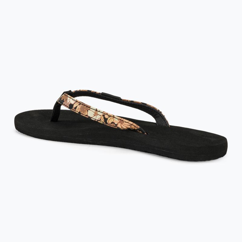 Infradito donna Rip Curl Freedom Bloom Open Toe nero/marrone 3