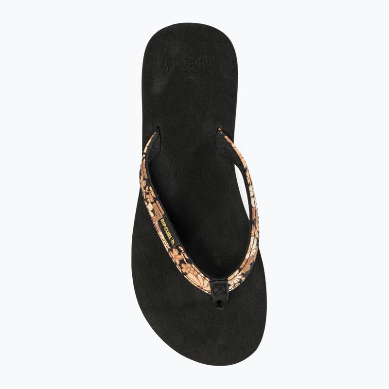 Infradito donna Rip Curl Freedom Bloom Open Toe nero/marrone 5