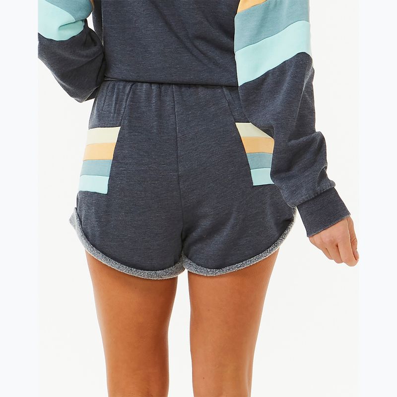 Pantaloncini da corsa Rip Curl Block Party da donna, navy 3