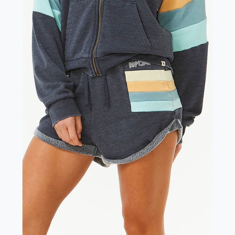 Pantaloncini da corsa Rip Curl Block Party da donna, navy 4