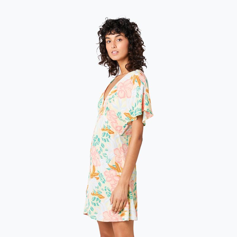 Abito Rip Curl Follow The Sun Mini da donna in arancione chiaro 4