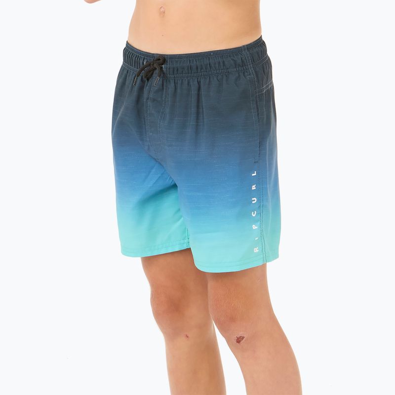 Pantaloncini da bagno Rip Curl Fade Volley per bambini, vintage navy 6