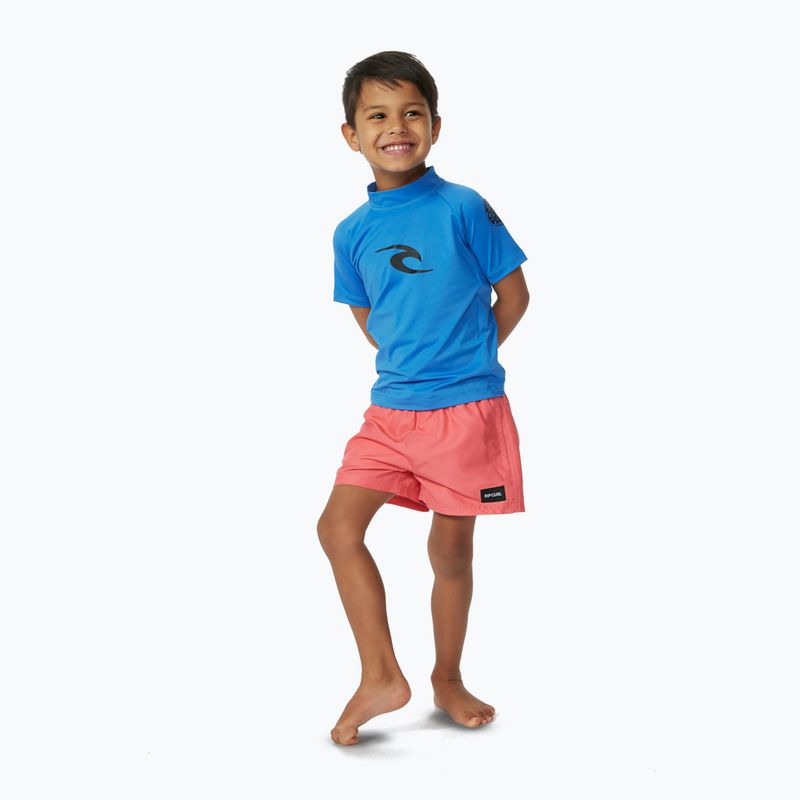 Maglietta da bagno per bambini Rip Curl Brand Wave UPF blue gum 2