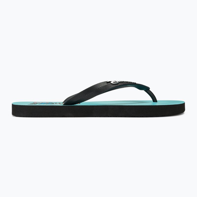 Infradito Rip Curl Foamies Bloom Open Toe da uomo blu chiaro 2