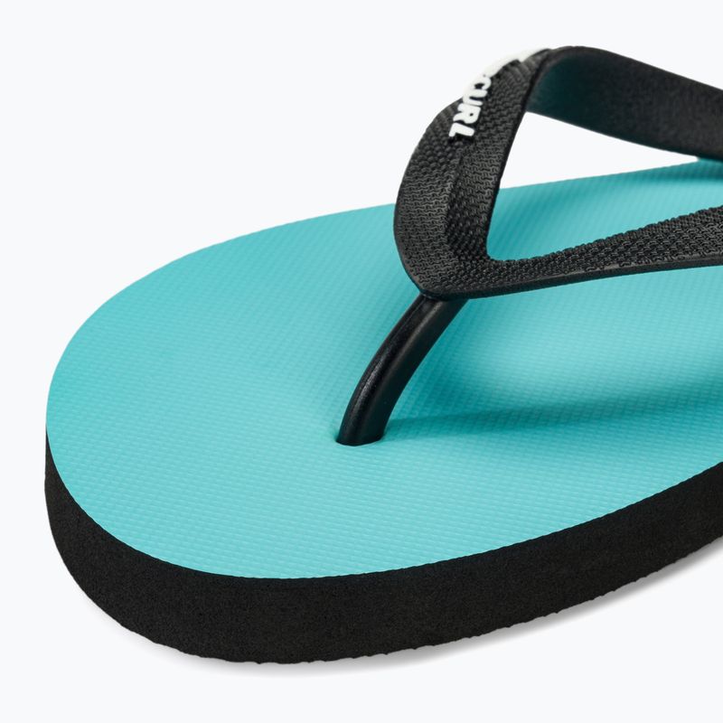 Infradito Rip Curl Foamies Bloom Open Toe da uomo blu chiaro 7