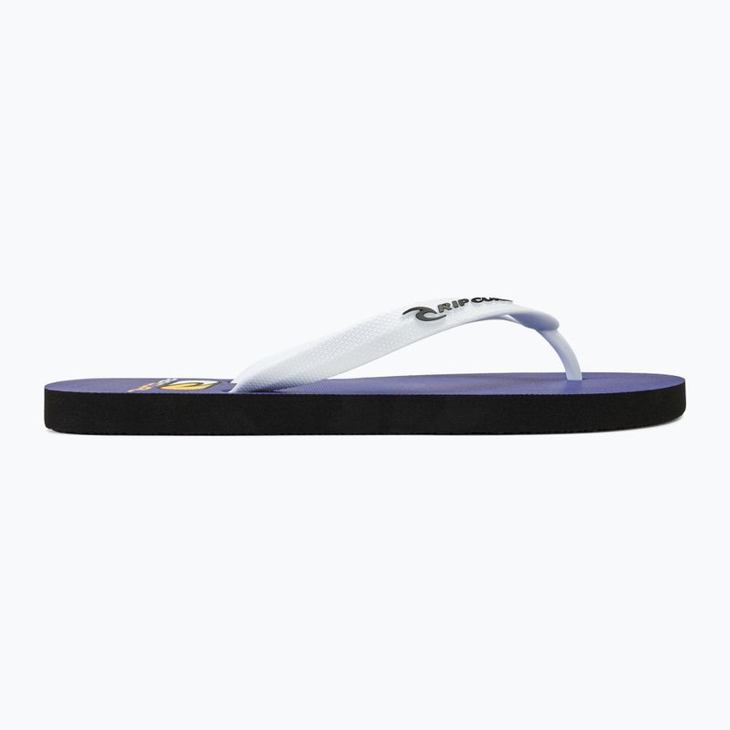 Infradito Rip Curl Foamies Bloom Open Toe da uomo blu profondo 2