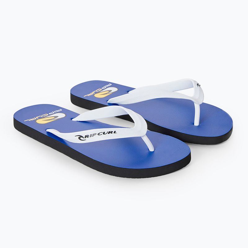 Infradito Rip Curl Foamies Bloom Open Toe da uomo blu profondo 8