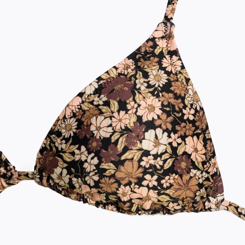 Rip Curl Sea Of Dreams Sliding Tri - top del costume da bagno marrone 3