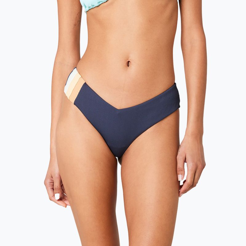 Rip Curl Block Party Hi Leg Skimpy Swimsuit Bottoms navy 5