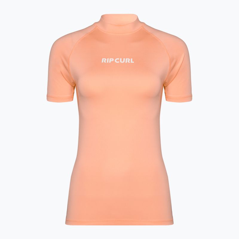 Rip Curl Classic Surf Upf Rashguard SS donna, maglia da bagno pesca brillante