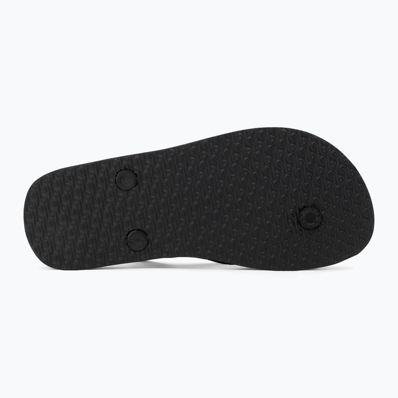 Infradito Rip Curl Wetty Fade Bloom lavato nero per bambini 4