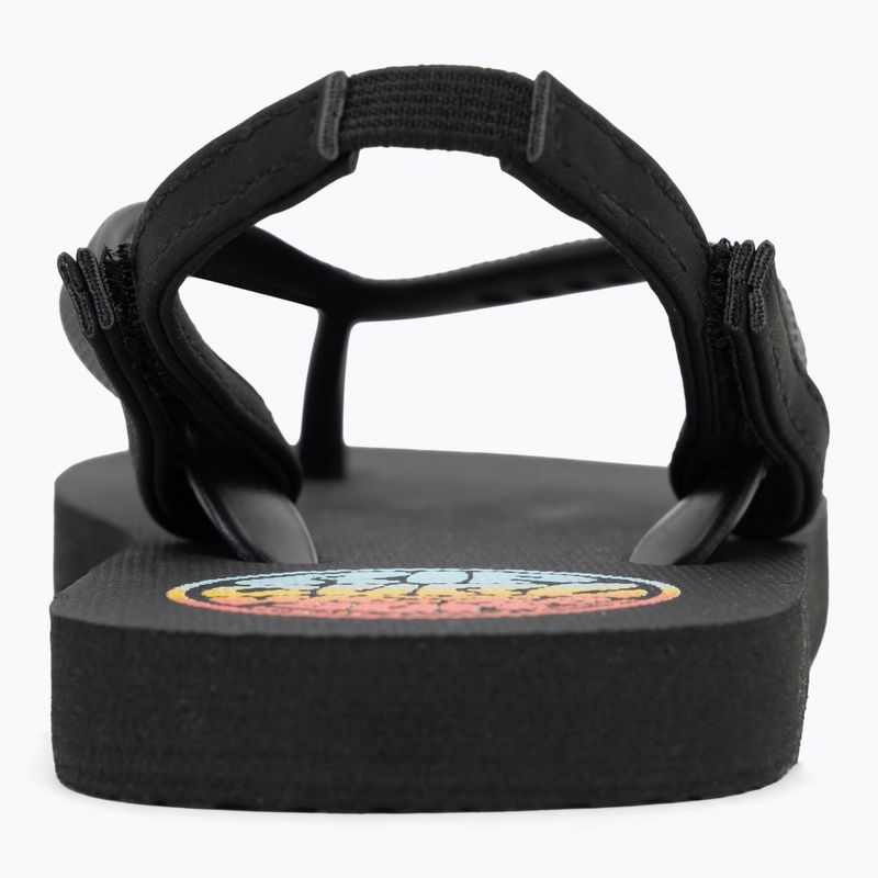 Infradito Rip Curl Wetty Fade Bloom lavato nero per bambini 6