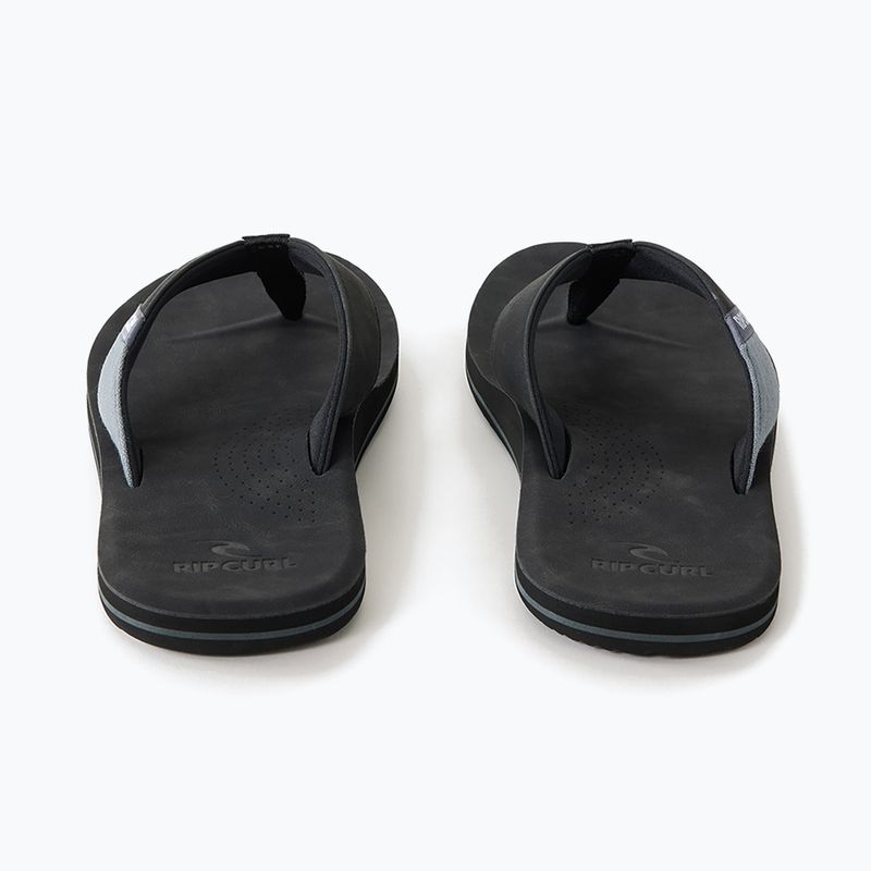 Infradito da uomo Rip Curl Oxford Bloom black/grey 3