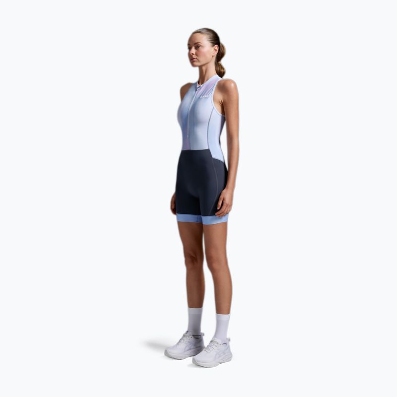 Body da triathlon da donna 2XU Core hydrangea/india ink 4