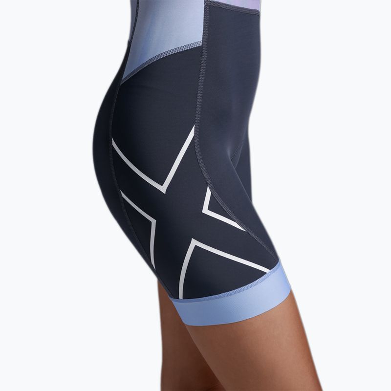 Body da triathlon da donna 2XU Core hydrangea/india ink 8