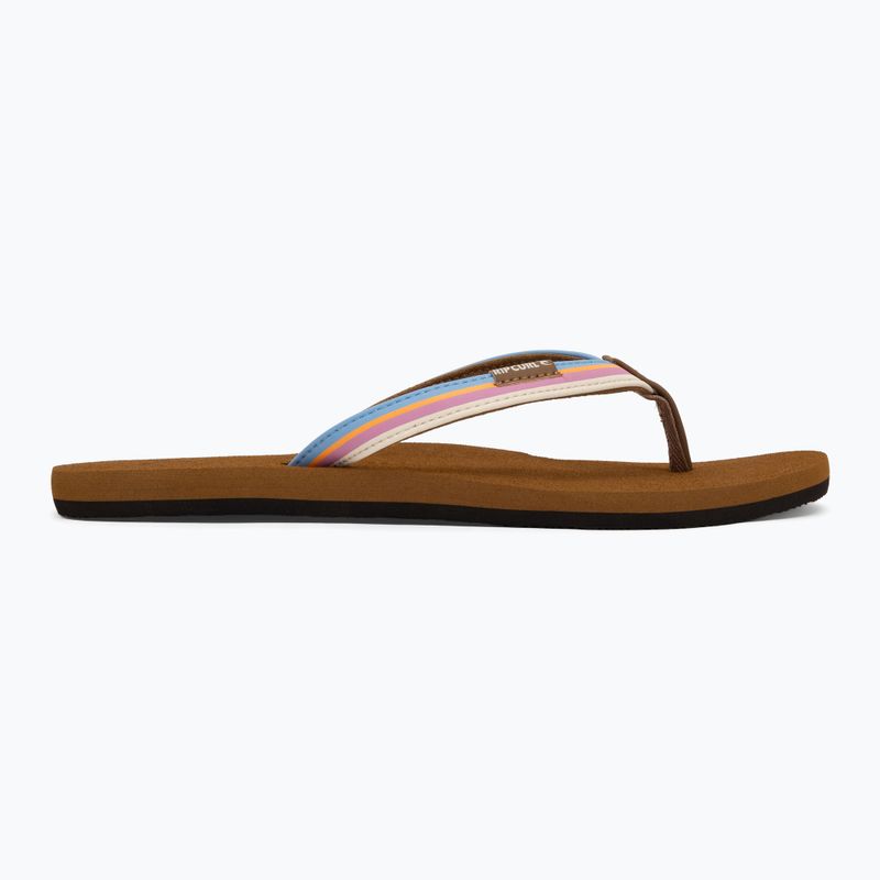 Infradito donna Rip Curl Freedom Bloom Open Toe blu 2