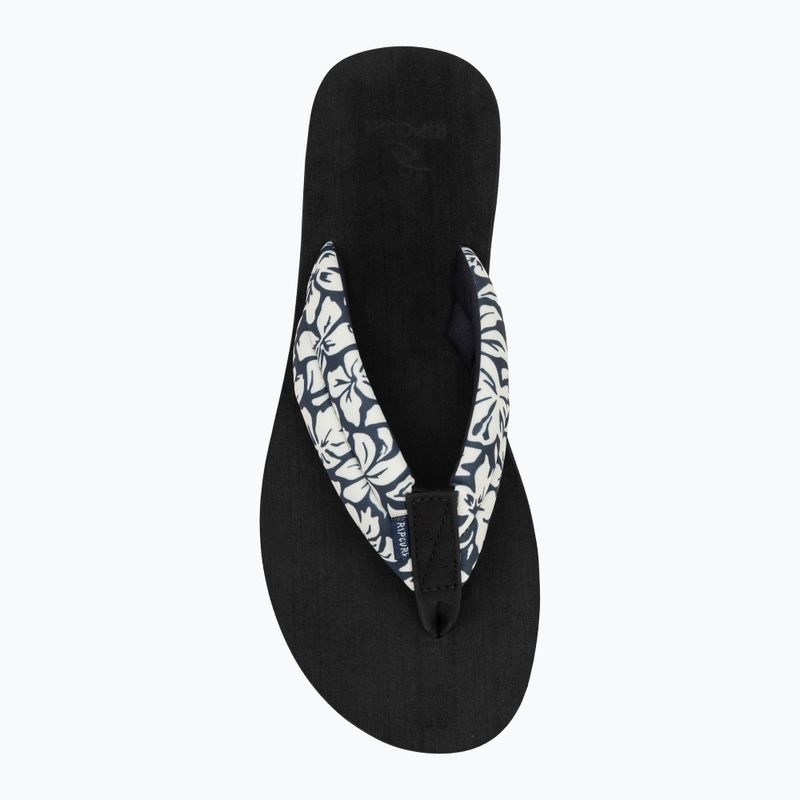 Infradito Rip Curl Freedom Plush Bloom donna nero 5