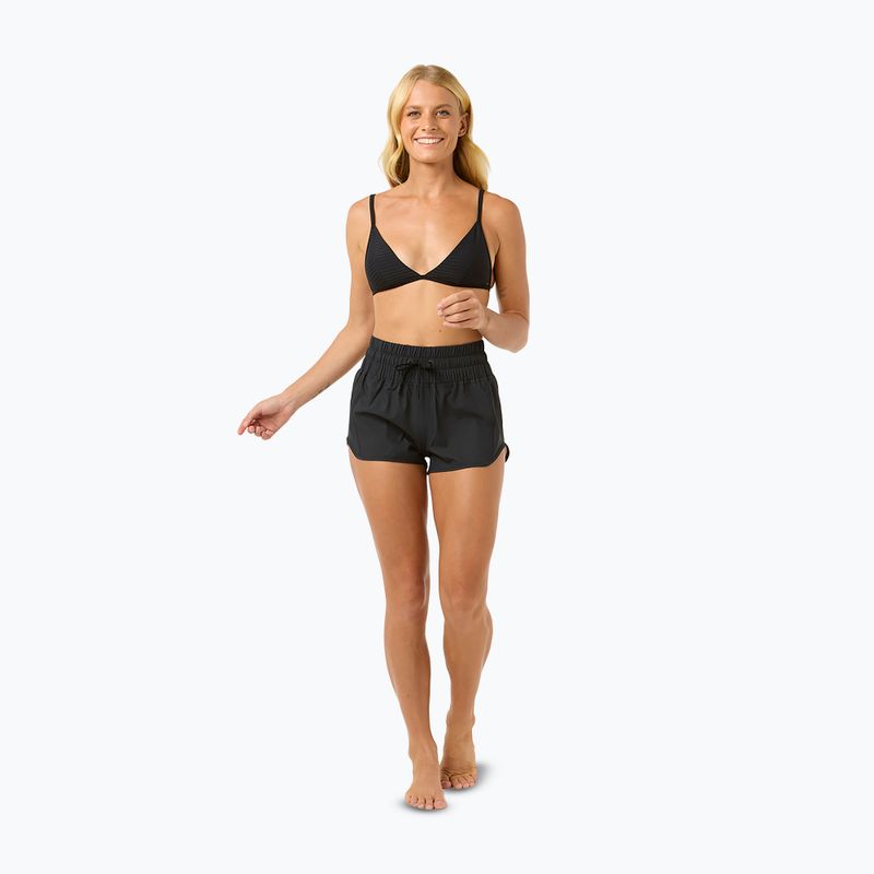 Pantaloncini da bagno Rip Curl High Waist Retro Volley 3" da donna, nero 2