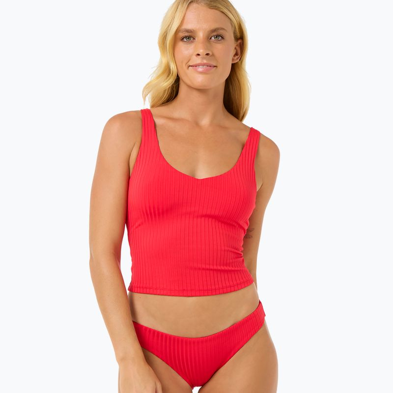 Rip Curl Premium Surf Tankini top rosso ibisco 2