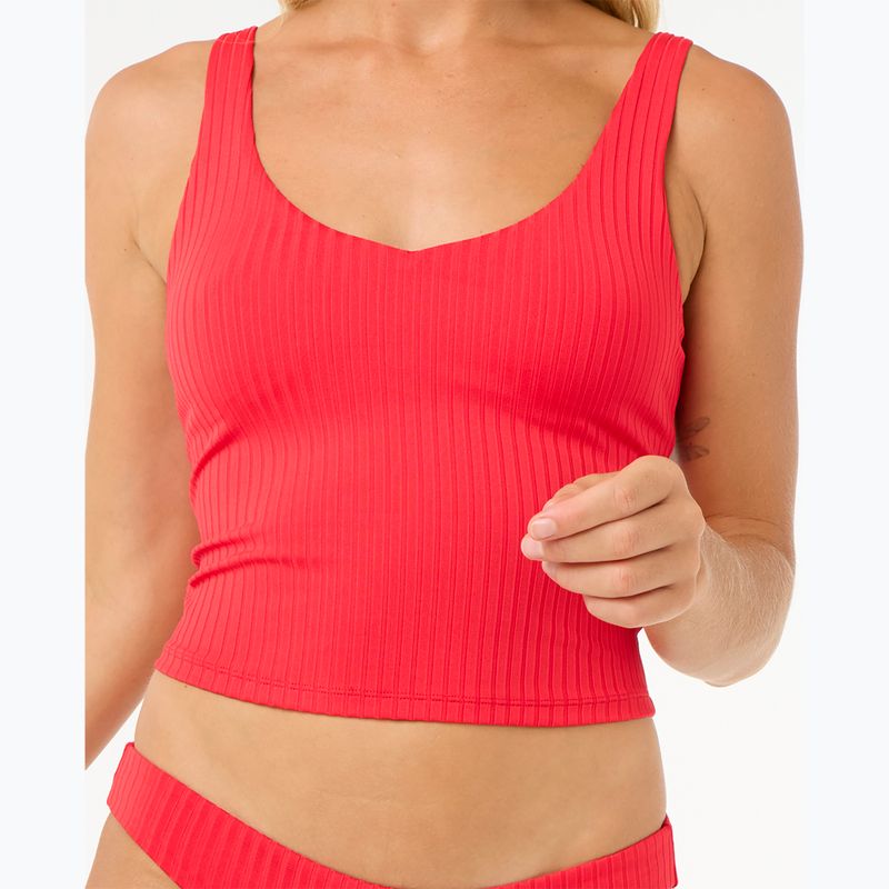 Rip Curl Premium Surf Tankini top rosso ibisco 5