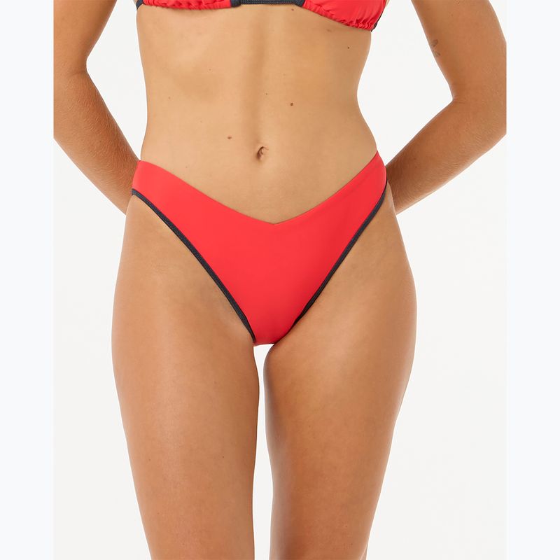 Rip Curl V 80 Costume da bagno a gamba alta con slip rosso 4