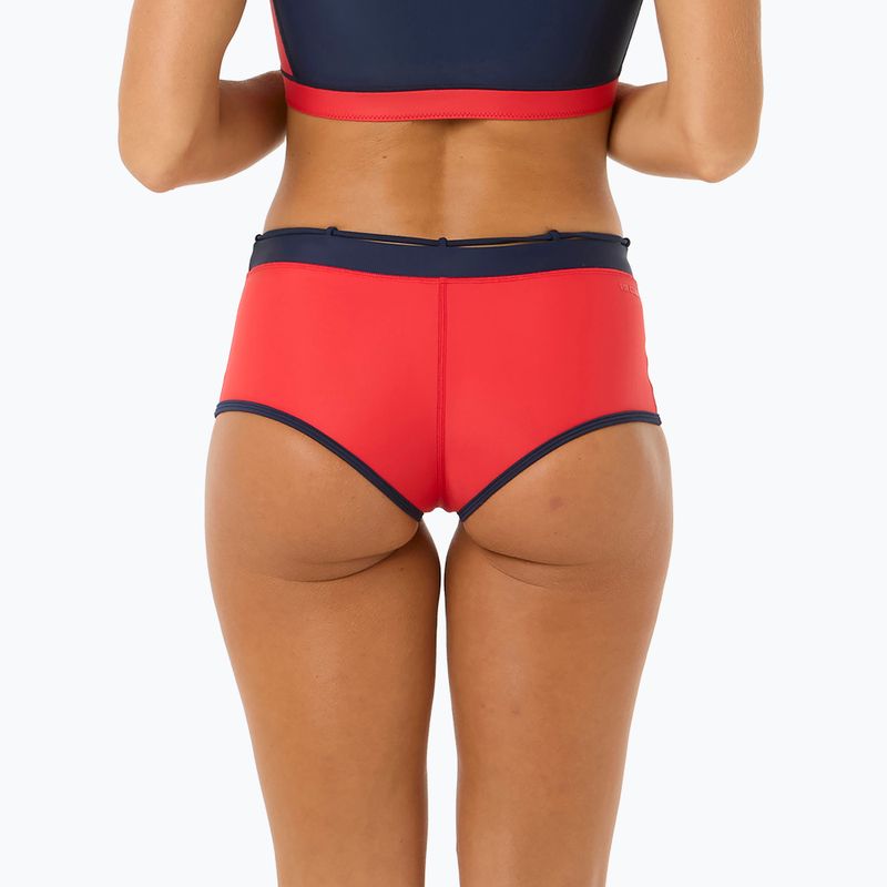 Rip Curl Noughties Low Rise Victoria Vergara slip da bagno rosso/blu scuro 5