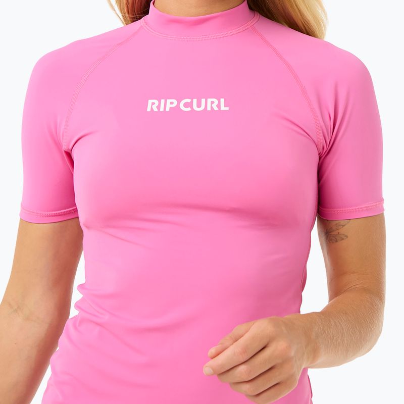 Rip Curl Classic Surf UPF Rashguard donna - Maglia da bagno rosa 5