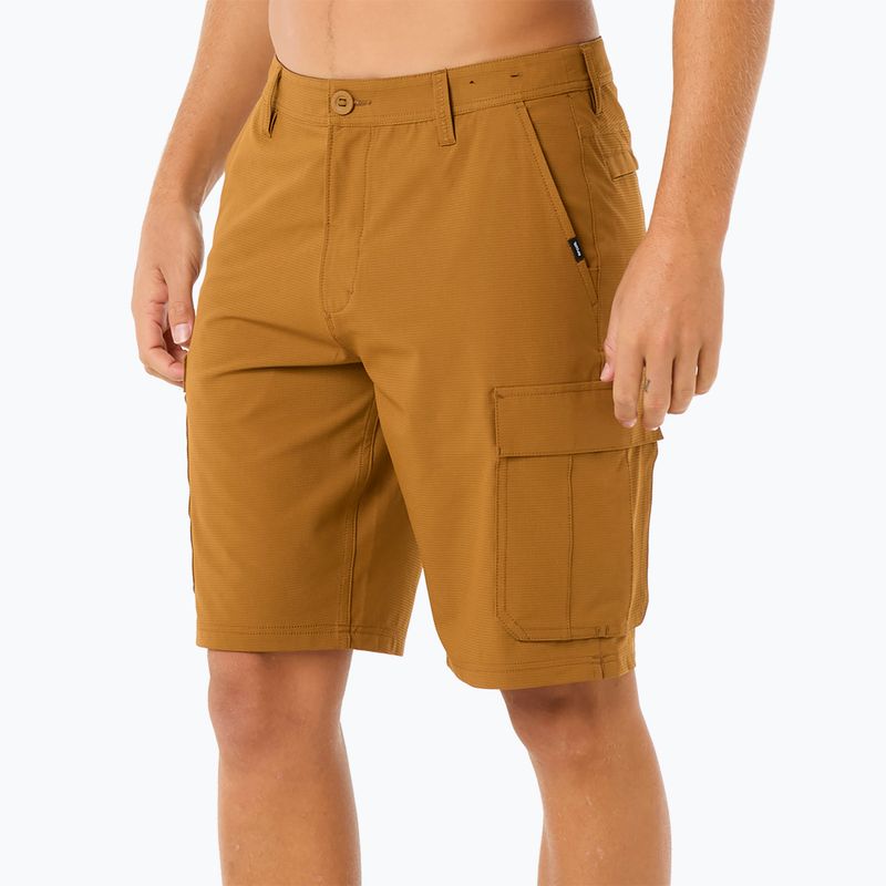 Pantaloncini Rip Curl Boardwalk Classic Surf Cargo da uomo, oro 4