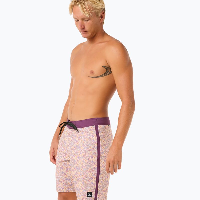 Pantaloncini da bagno Rip Curl Mirage Floral Reef smokey grape da uomo 4