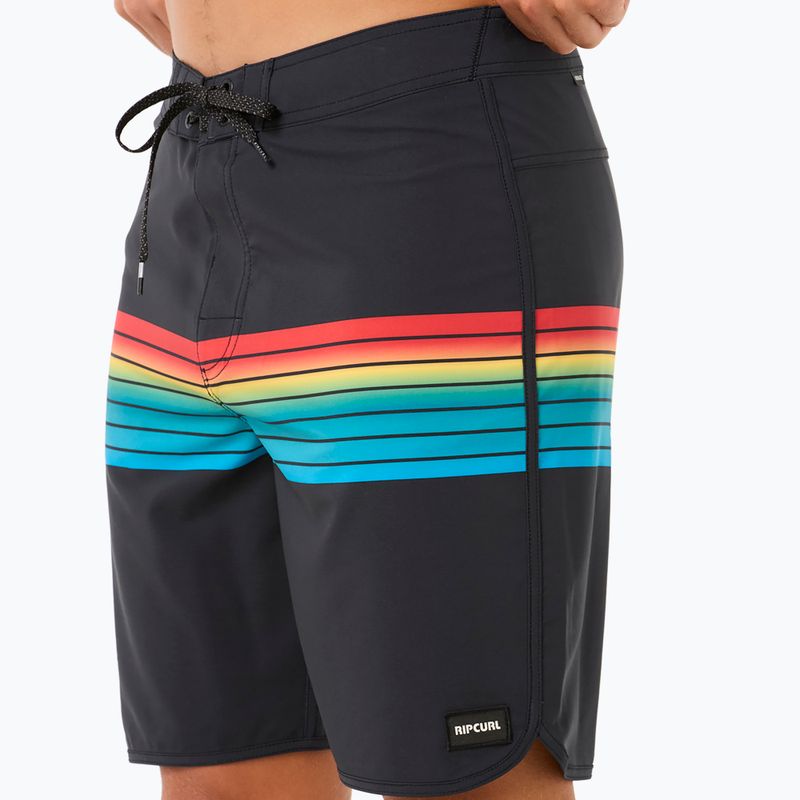 Pantaloncini da bagno Rip Curl Mirage Surf Revival da uomo, nero 5