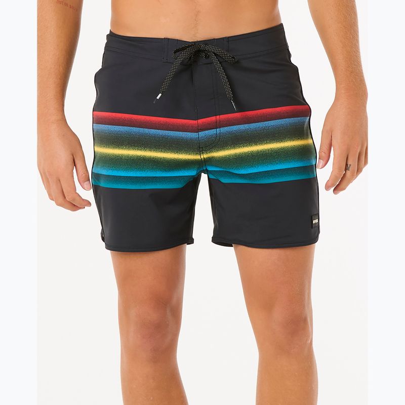 Pantaloncini da bagno Rip Curl Mirage Retro Mumma da uomo, nero
