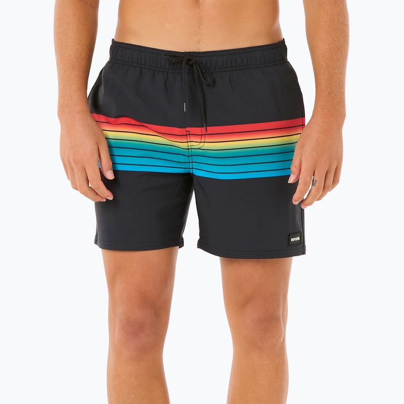 Pantaloncini da bagno Rip Curl Surf Revival Volley da uomo, nero