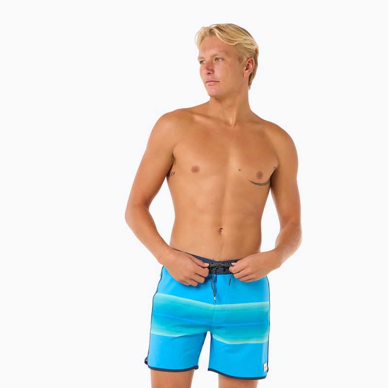 Pantaloncini da bagno Rip Curl Surf Revival Volley da uomo in vernice blu 4