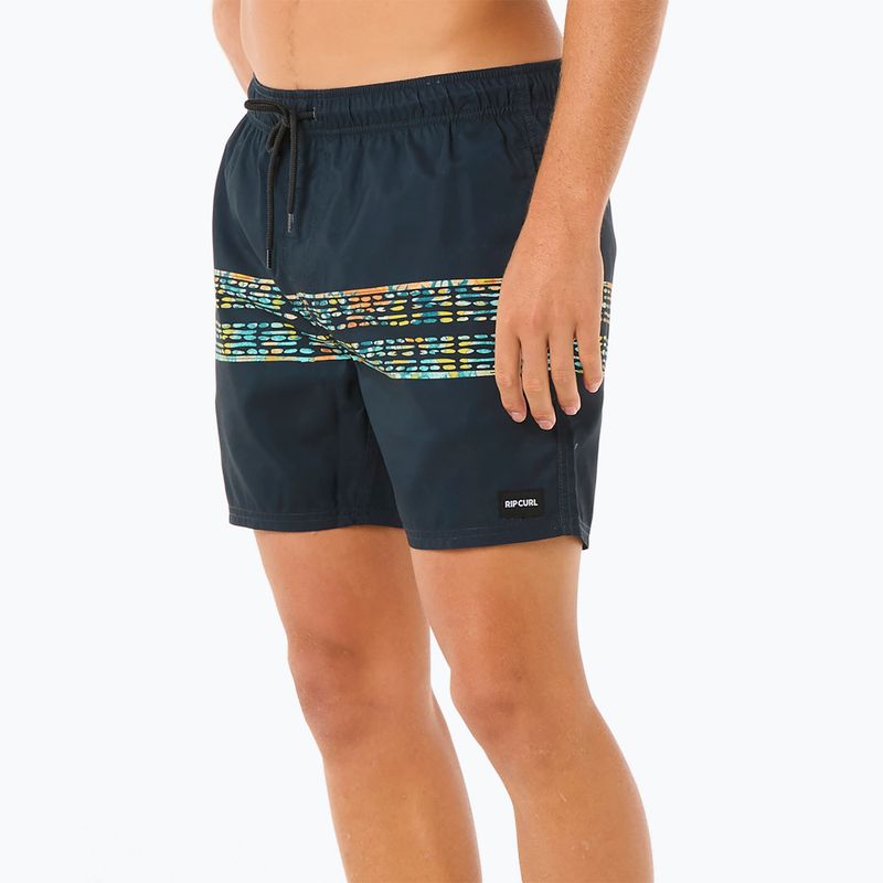 Pantaloncini da bagno Rip Curl Framed Volley da uomo, navy 6