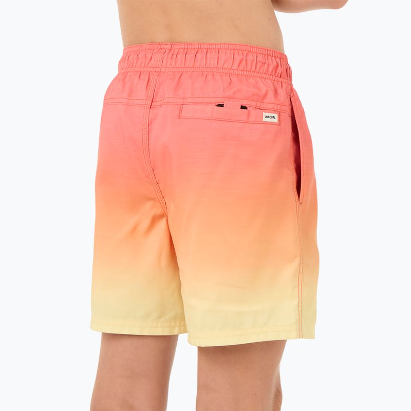 Rip Curl Fade Volley pantaloncini da bagno per bambini anguria 5
