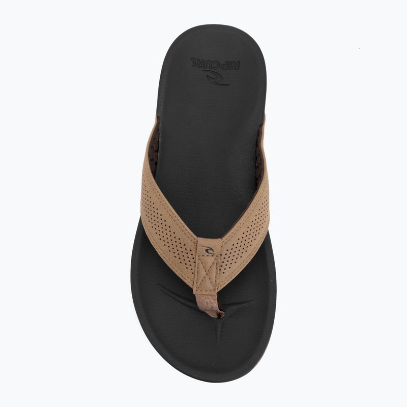 Infradito da uomo Rip Curl Chiba Bloom Open Toe brown/black 5