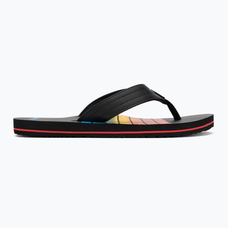 Infradito Rip Curl Ripper Bloom da uomo nero/rosso 2