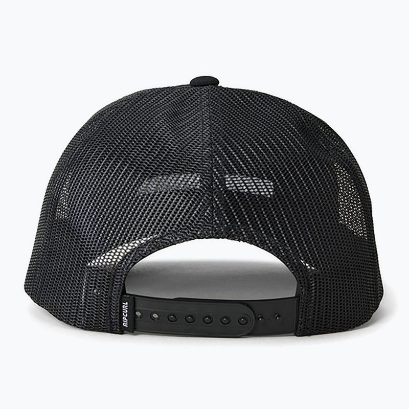 Cappello da baseball Rip Curl Brand Icon Trucker uomo nero 2