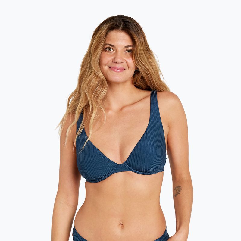 Rip Curl Modern Rib B/C Cup top costume da bagno blu scuro