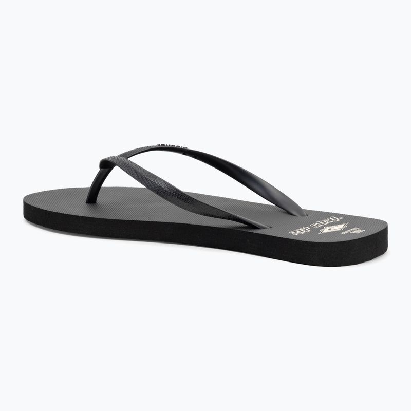 Infradito Rip Curl Icons Of Surf Bloom da donna, nero 3