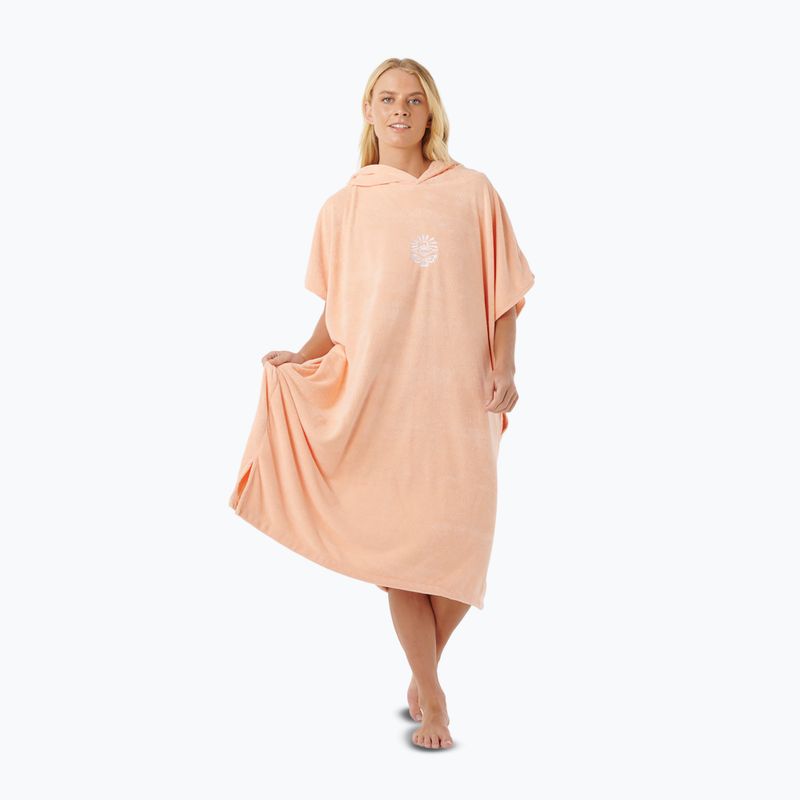 Poncho da donna Rip Curl Classic Surf Hooded bright peach 4
