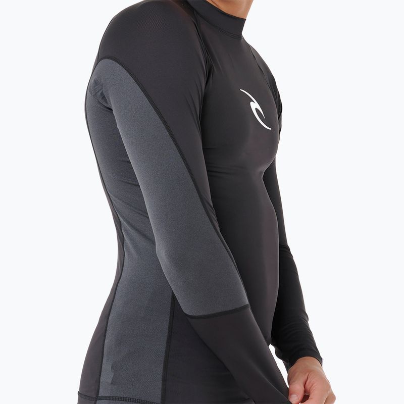 Maglia a maniche lunghe da nuoto da uomo Rip Curl Waves Upf Perf black 6