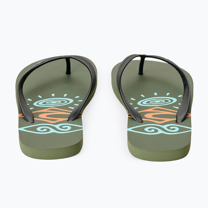 Infradito per bambini Rip Curl Sessions Bloom Open Toe olive 3