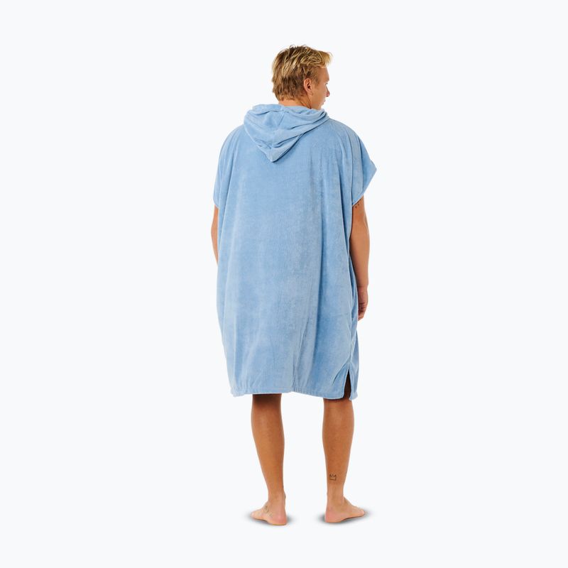 Poncho da uomo Rip Curl Brand Hooded faded denim 2