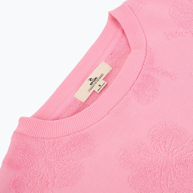 Felpa donna Rip Curl Paradise Terry Crew pink 3