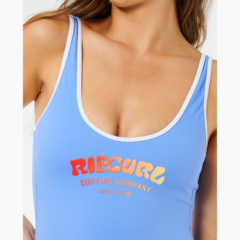 Costume da bagno intero Rip Curl Surf Puff sky blue 5