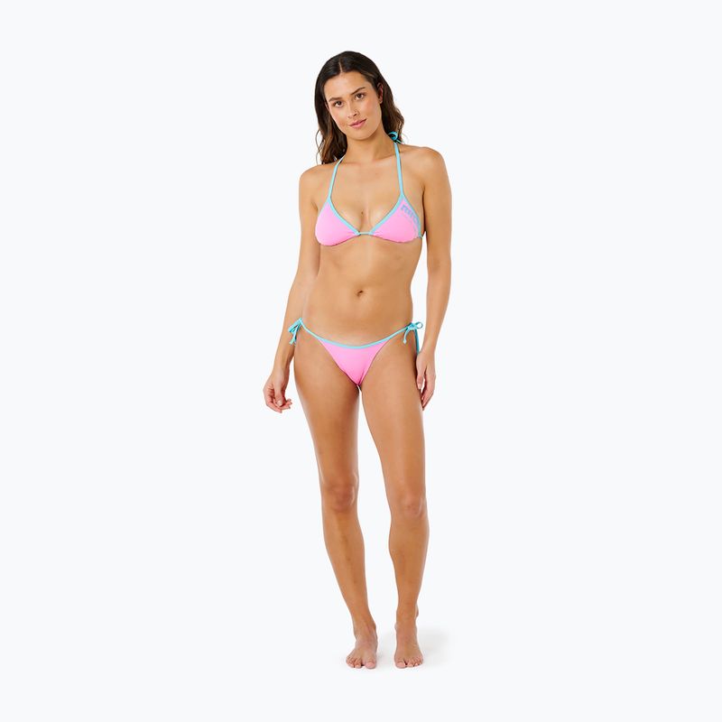 Reggiseno da bikini Rip Curl Surf Puff Sliding Tri light pink 2