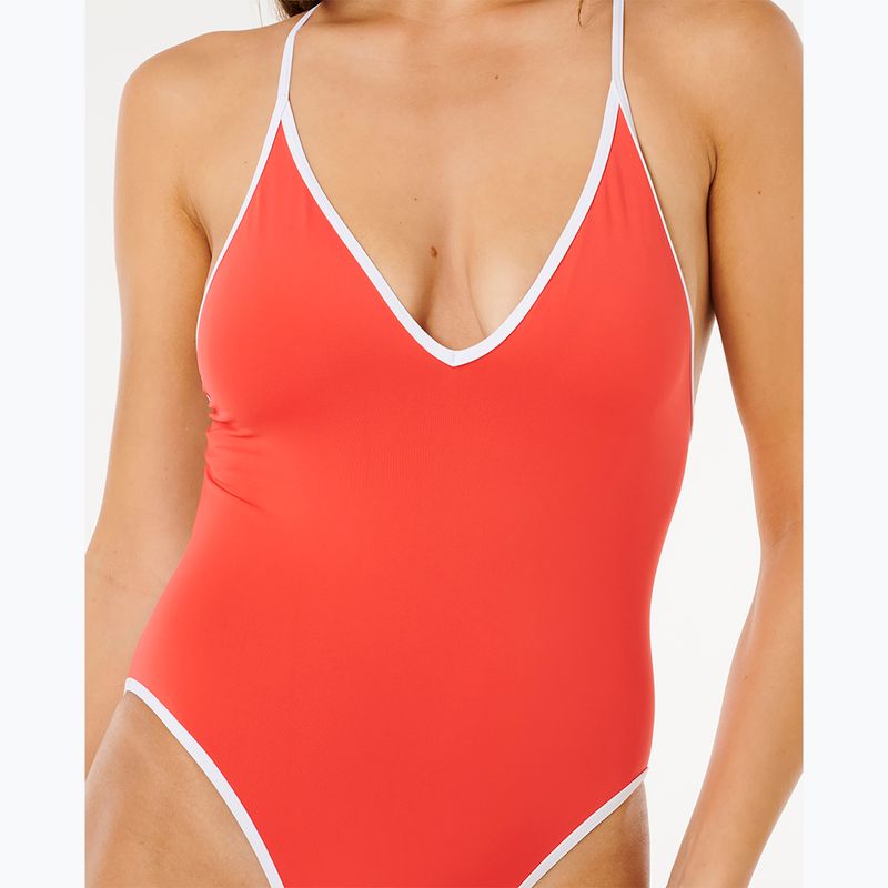 Costume da bagno intero da donna Rip Curl Classic Surf red 5