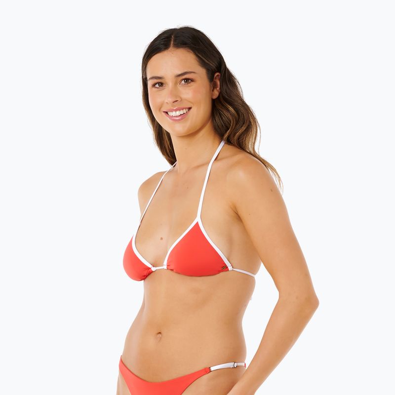 Reggiseno da bikini Rip Curl Classic Surf Sliding Tri red 4