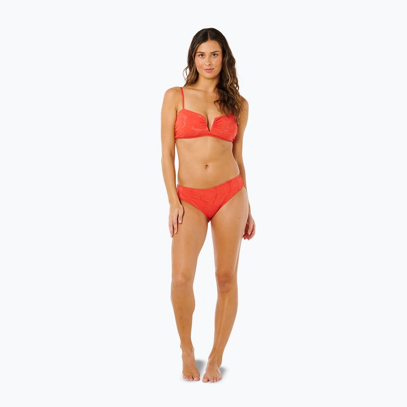 Parte inferiore del costume da bagno Rip Curl Oasis Full red 2